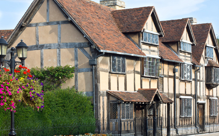 Birth place of Shakespeare